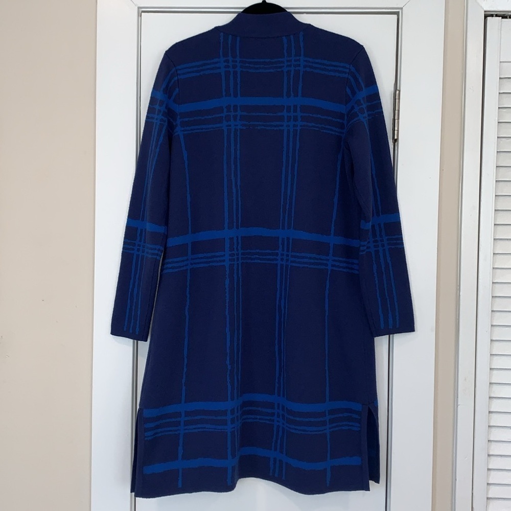 Final $ Lightly Loved! Isaac Mizrahi Live Oversized Open Front Cardigan M - Picture 2 of 11